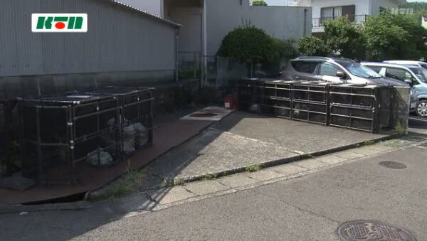 川本良徳容疑者が子ネコを遺棄した場所